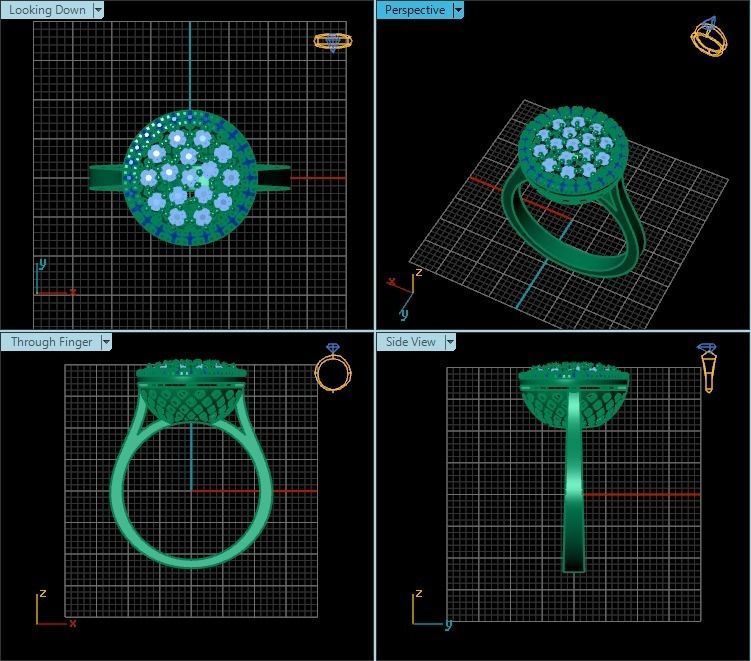 Ring R0630  3D print model_2