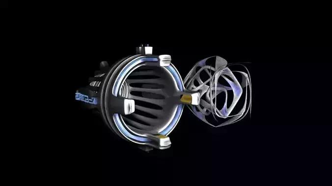 Teleport Gates Free 3D model