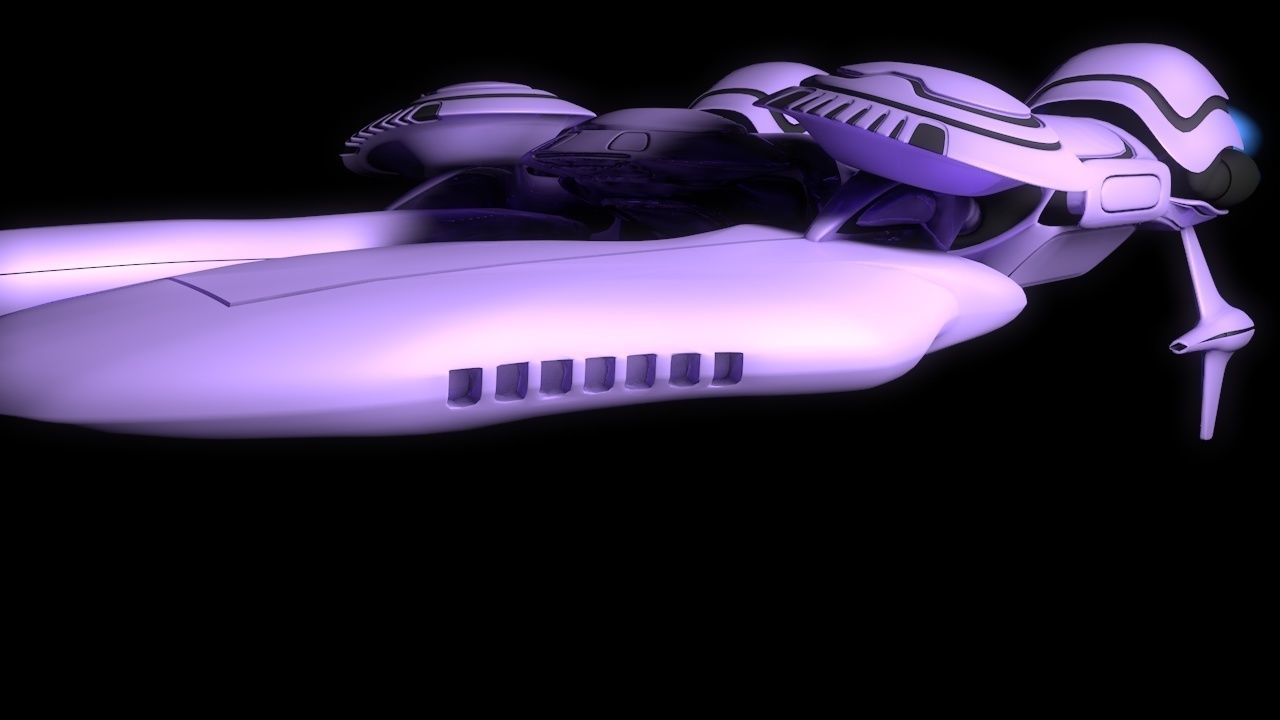 Sword-Breaker spaceship 3D model_7