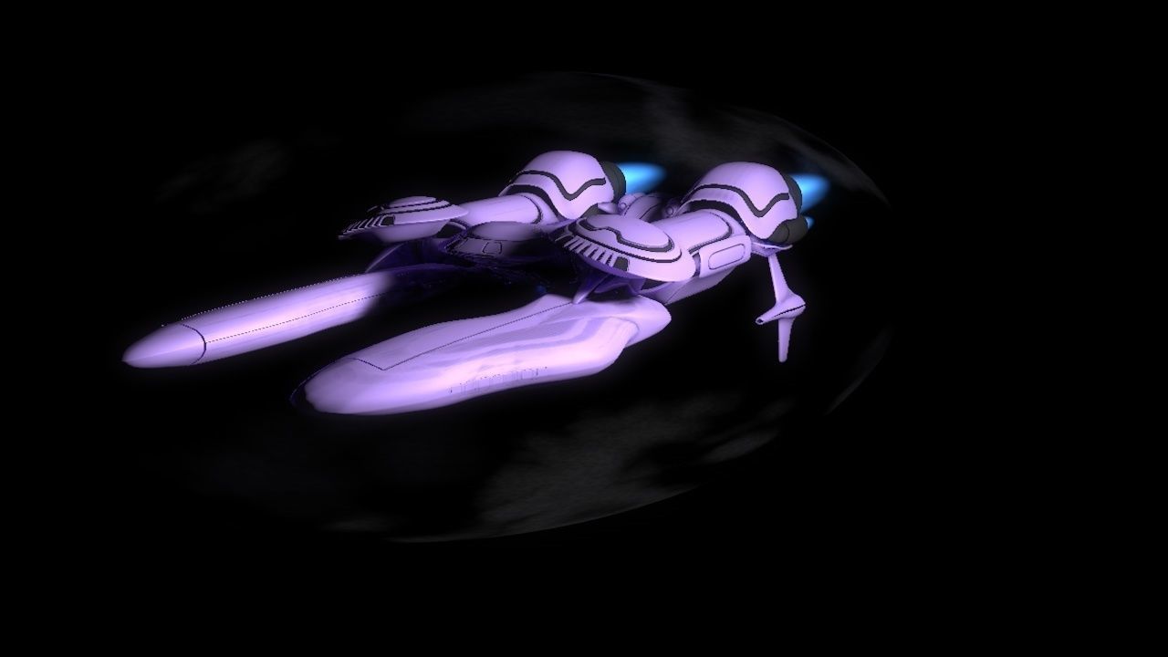 Sword-Breaker spaceship 3D model_1