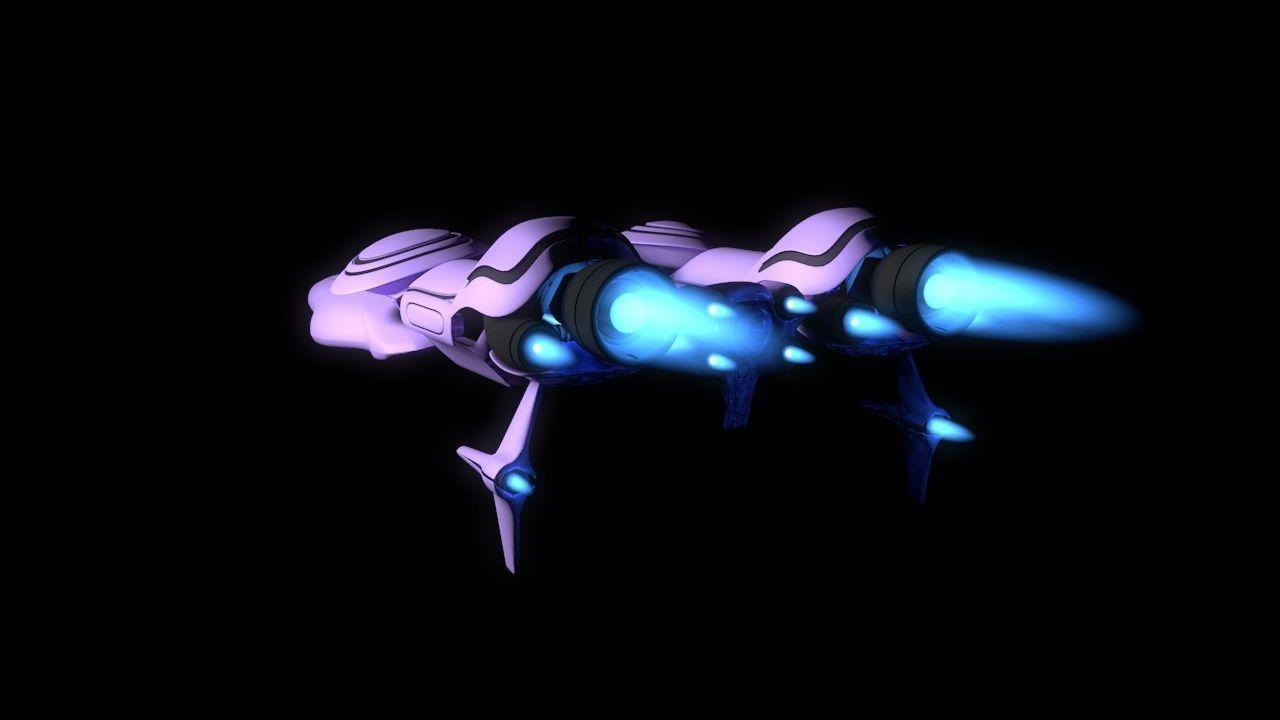 Sword-Breaker spaceship 3D model_4