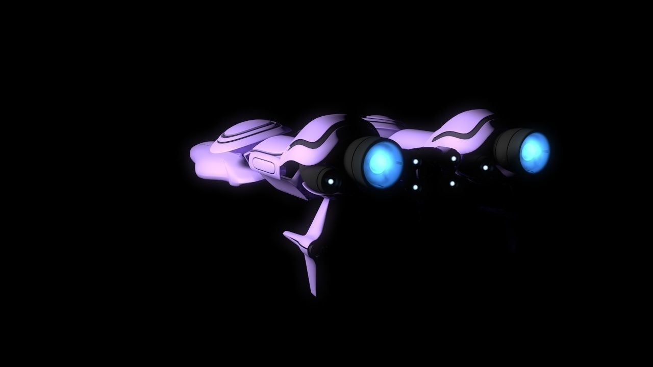 Sword-Breaker spaceship 3D model_3