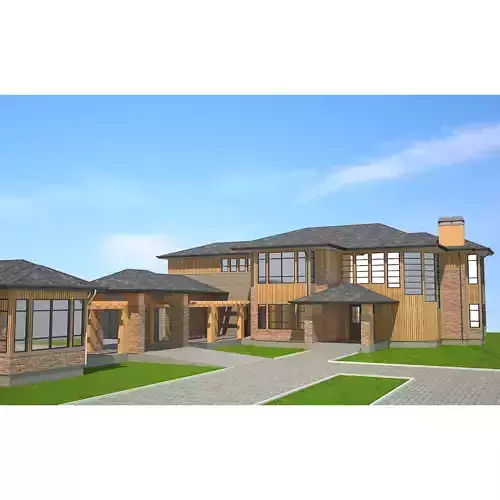 Modern House With Garage