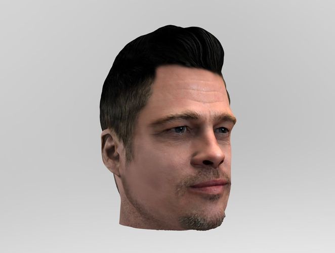 Hollywood actors pack - Jolie Pitt Stone Gosling 3D model_17