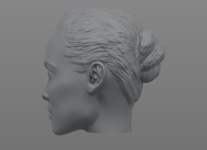 Hollywood actors pack - Jolie Pitt Stone Gosling 3D model_16