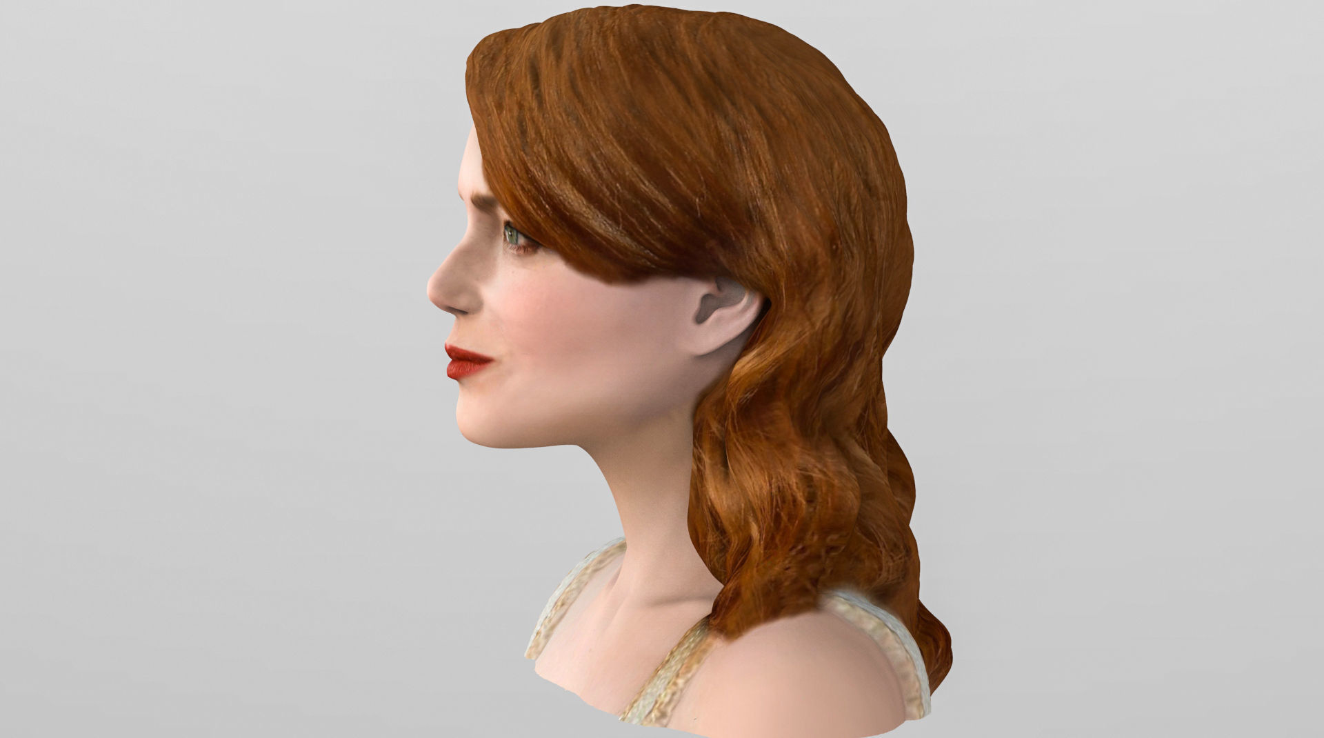 Hollywood actors pack - Jolie Pitt Stone Gosling 3D model_34