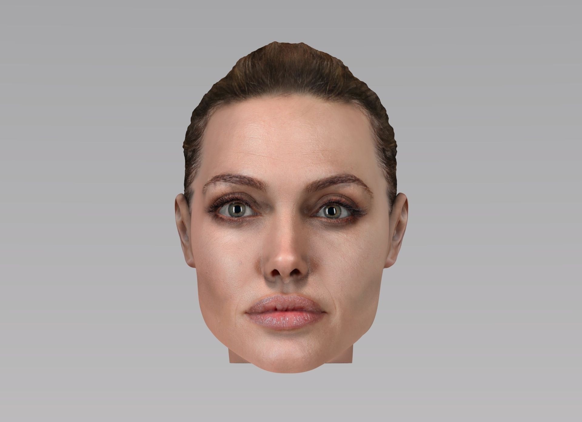 Hollywood actors pack - Jolie Pitt Stone Gosling 3D model_1