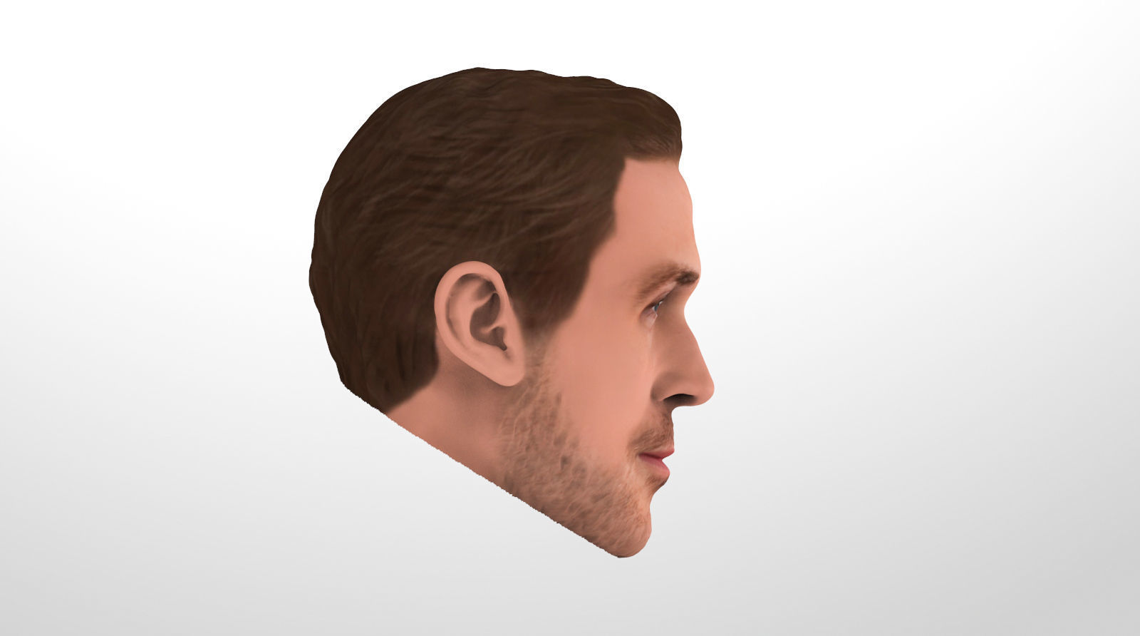 Hollywood actors pack - Jolie Pitt Stone Gosling 3D model_44