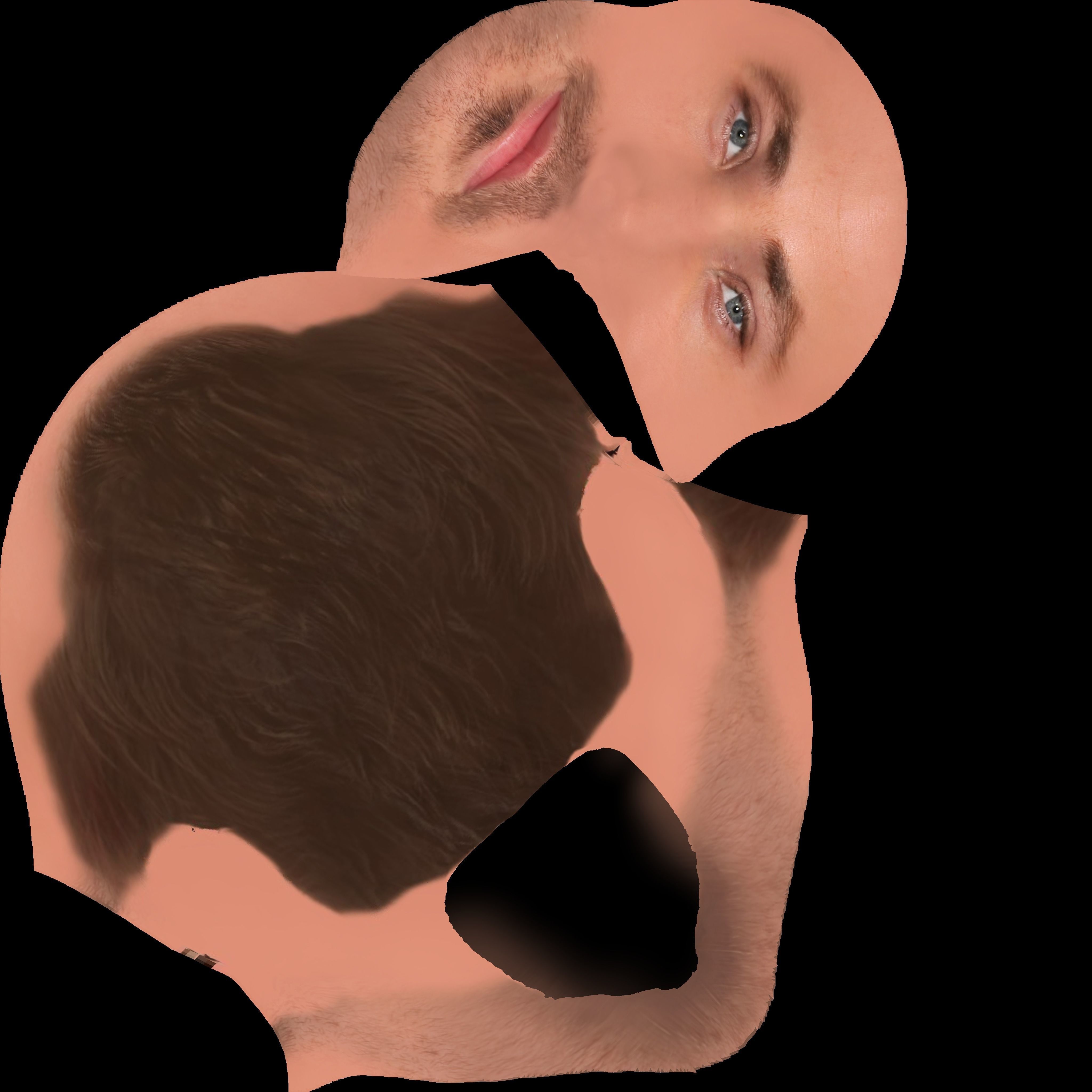 Hollywood actors pack - Jolie Pitt Stone Gosling 3D model_60