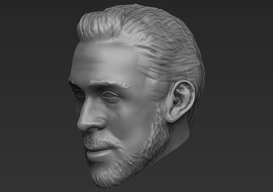 Hollywood actors pack - Jolie Pitt Stone Gosling 3D model_51