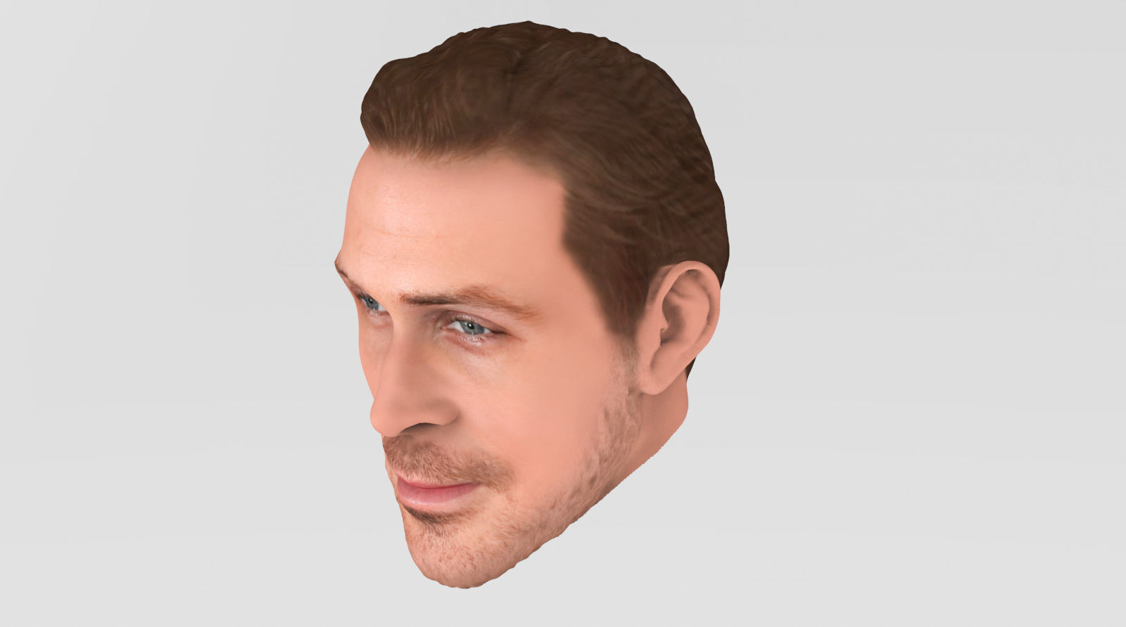 Hollywood actors pack - Jolie Pitt Stone Gosling 3D model_45