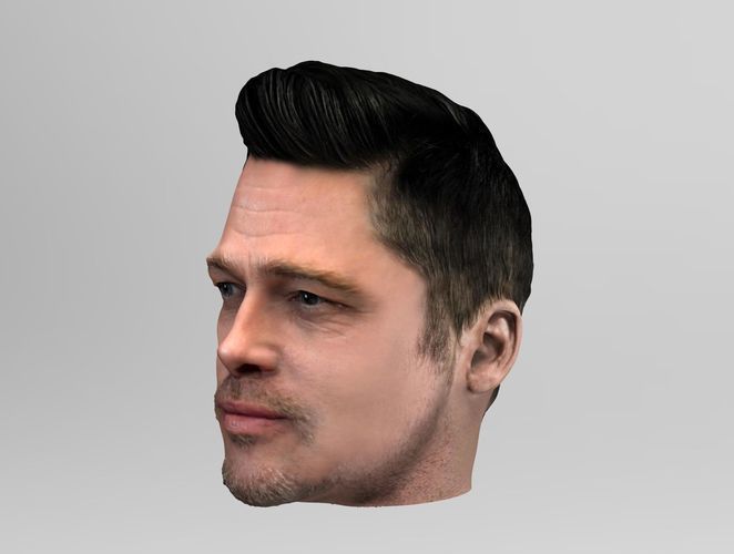 Hollywood actors pack - Jolie Pitt Stone Gosling 3D model_20