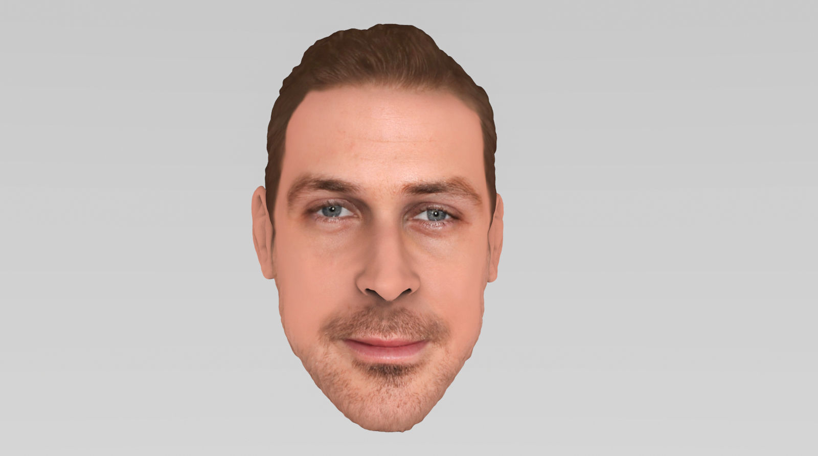 Hollywood actors pack - Jolie Pitt Stone Gosling 3D model_4