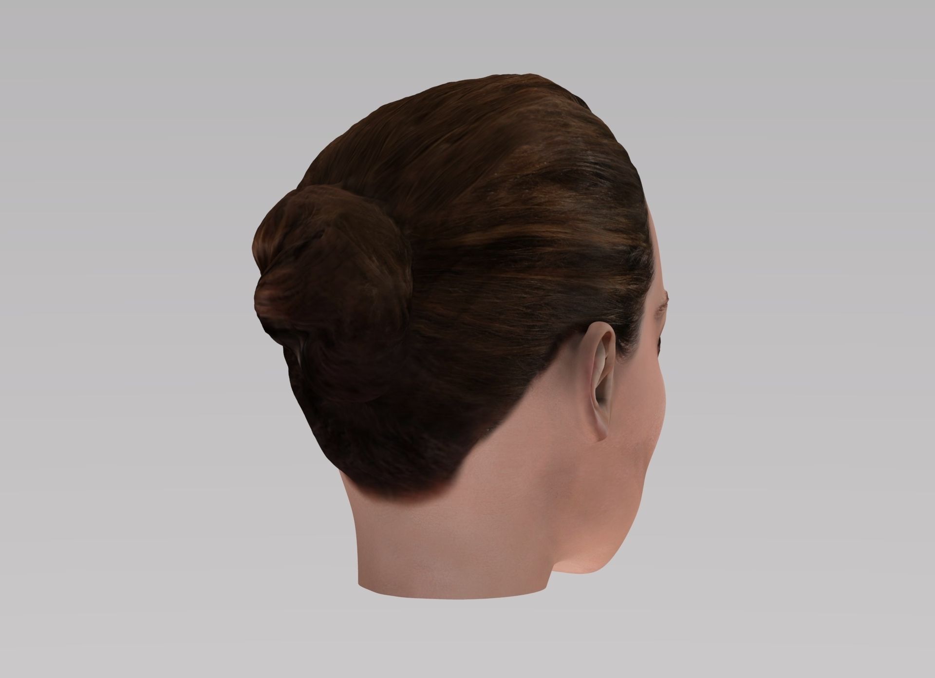 Hollywood actors pack - Jolie Pitt Stone Gosling 3D model_9