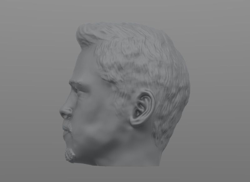 Hollywood actors pack - Jolie Pitt Stone Gosling 3D model_27