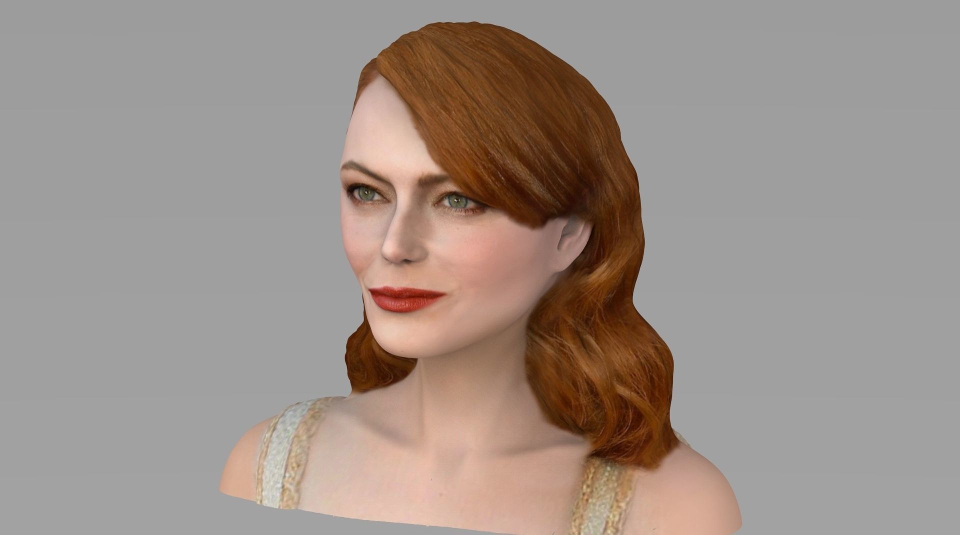 Hollywood actors pack - Jolie Pitt Stone Gosling 3D model_29