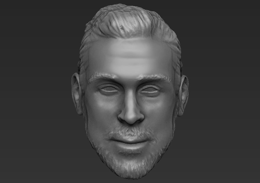 Hollywood actors pack - Jolie Pitt Stone Gosling 3D model_52