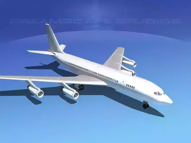 Boeing 707 Unmarked 3