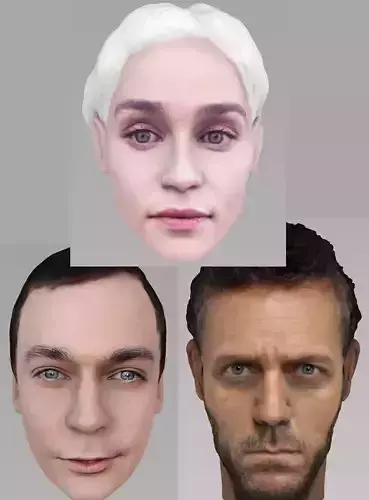 Famous TV characters pack - Sheldon Cooper Daenerys MD House