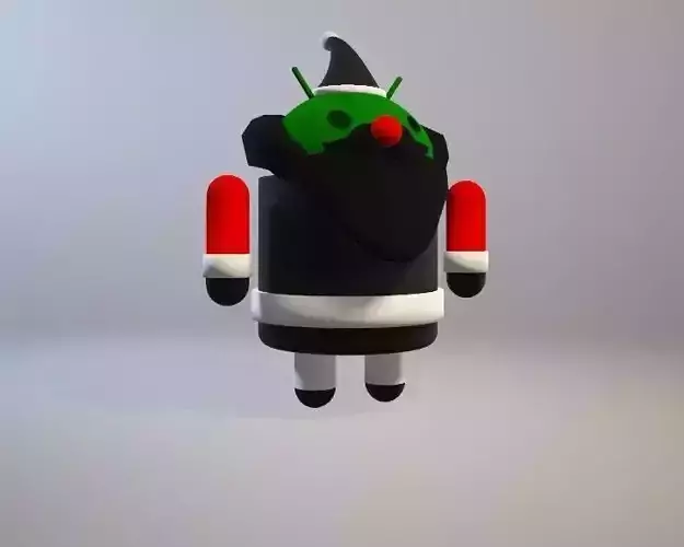 Android Xmas Character