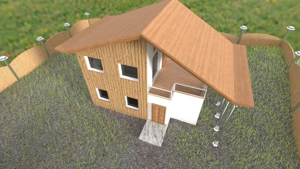 House Exterior 3D model_3