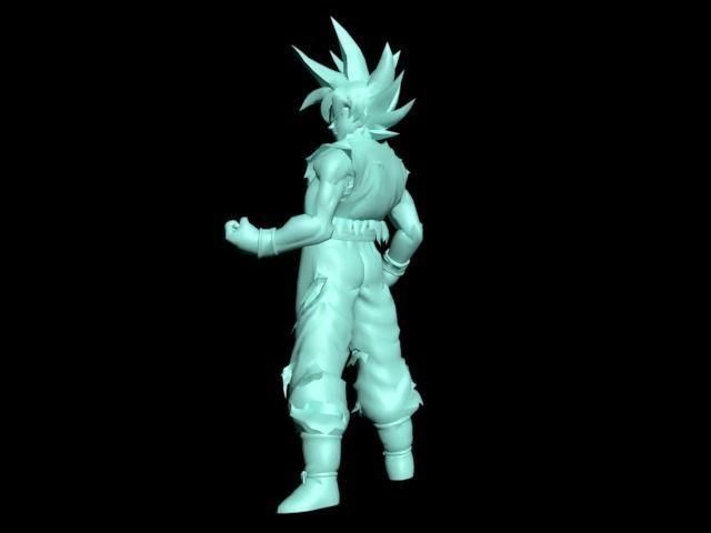 Goku Ultra Instinct 3D print model