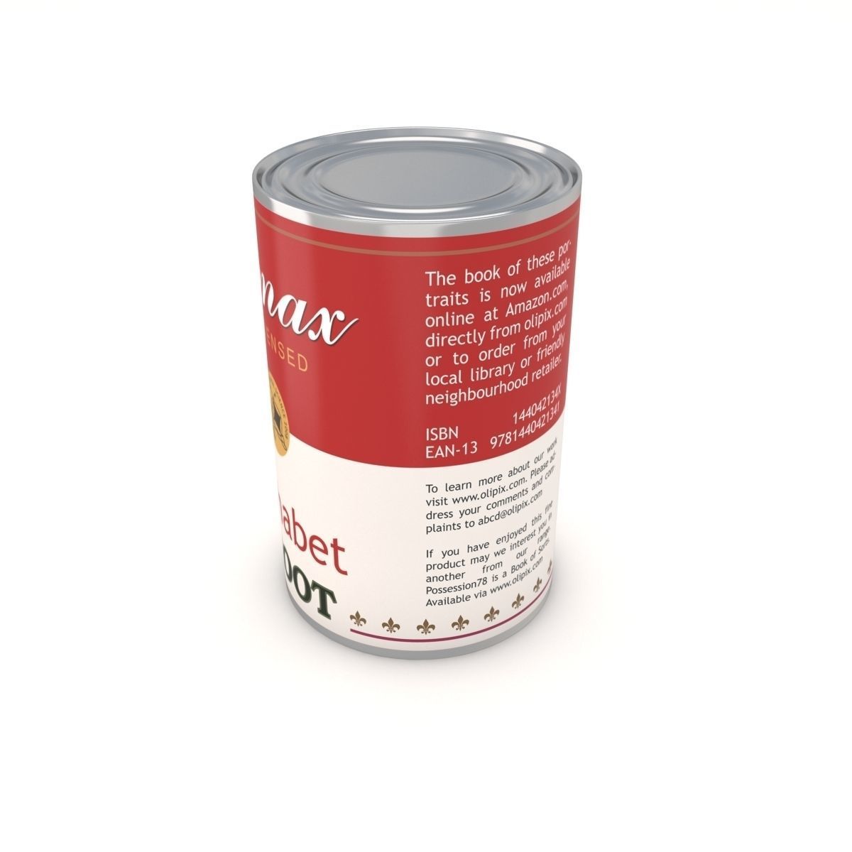 Canned Food Set 3D model_4