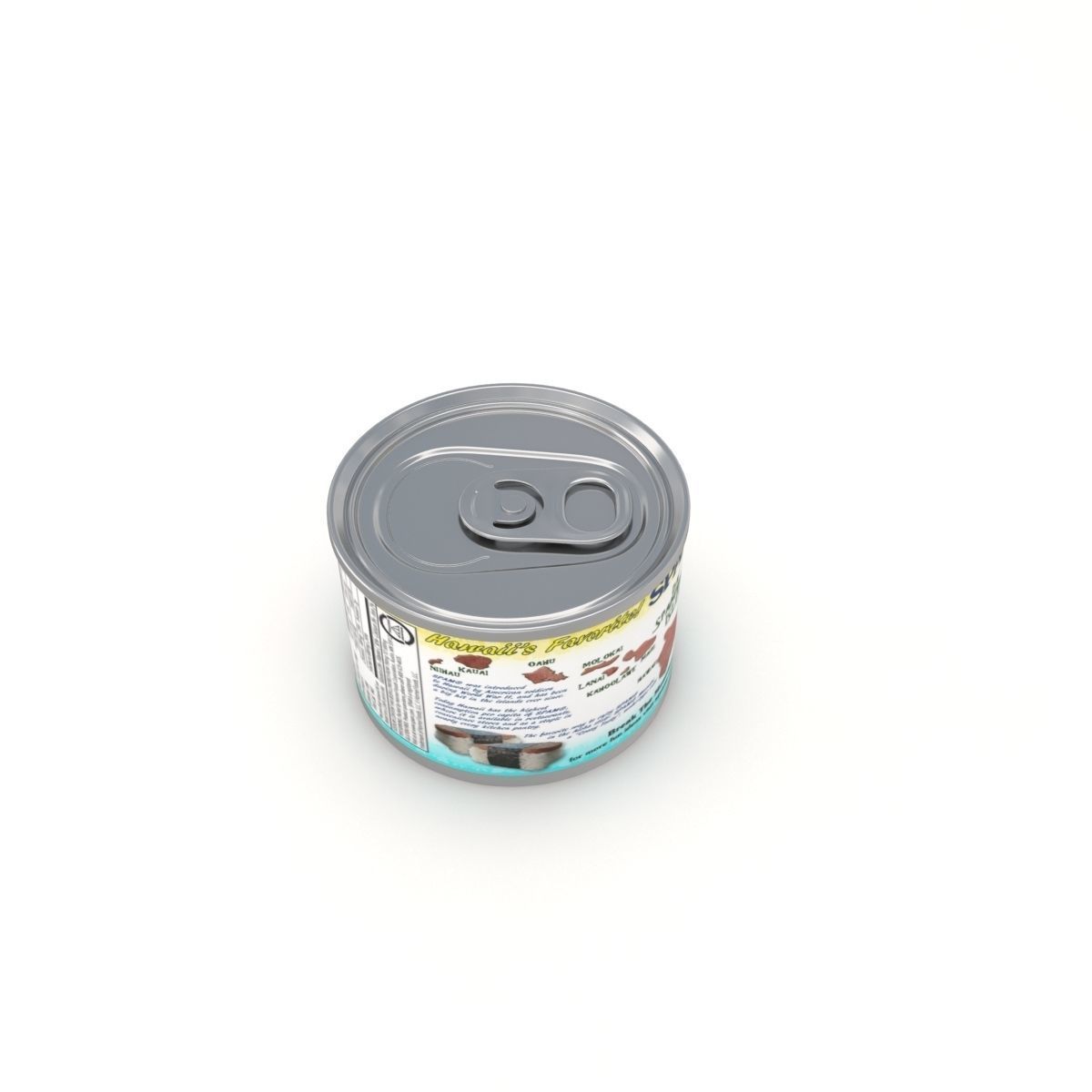 Canned Food Set 3D model_1