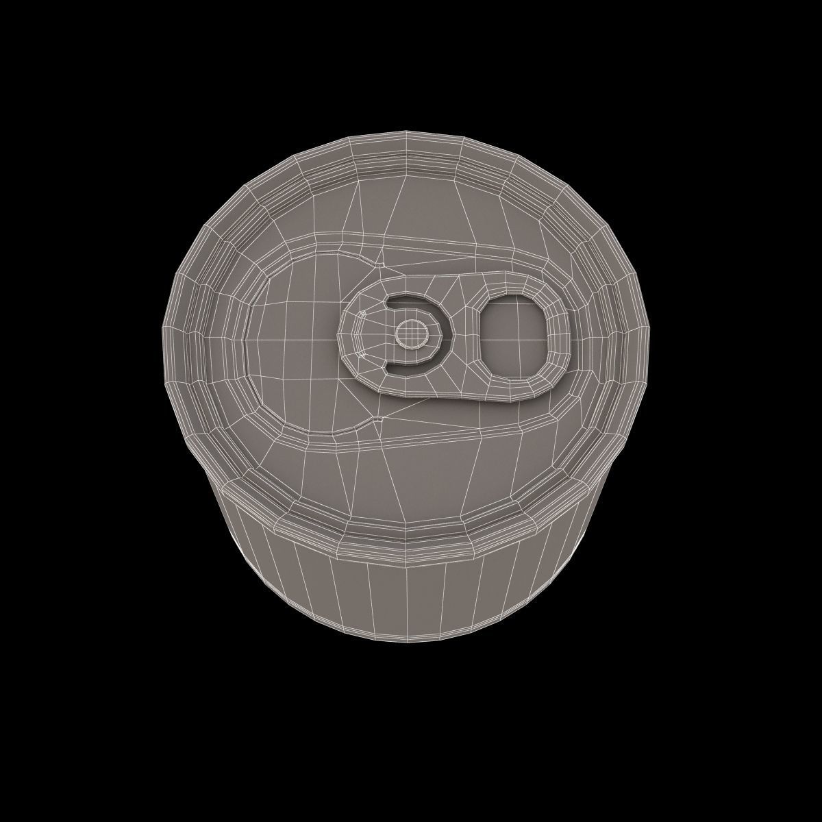 Canned Food Set 3D model_7