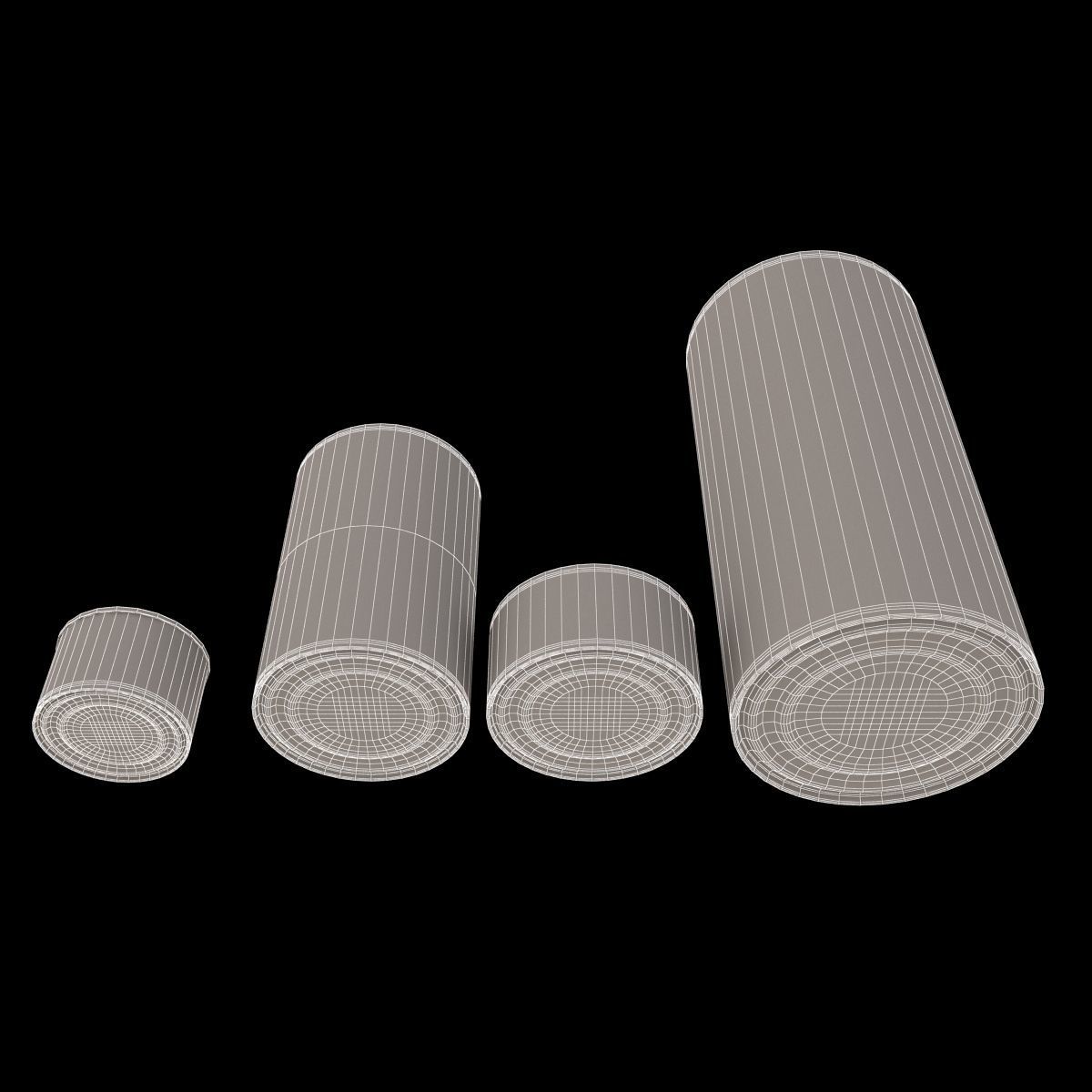 Canned Food Set 3D model_6