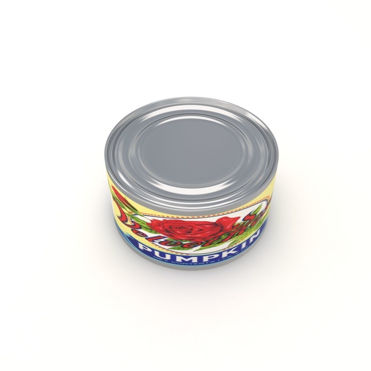 Canned Food Set 3D model_3