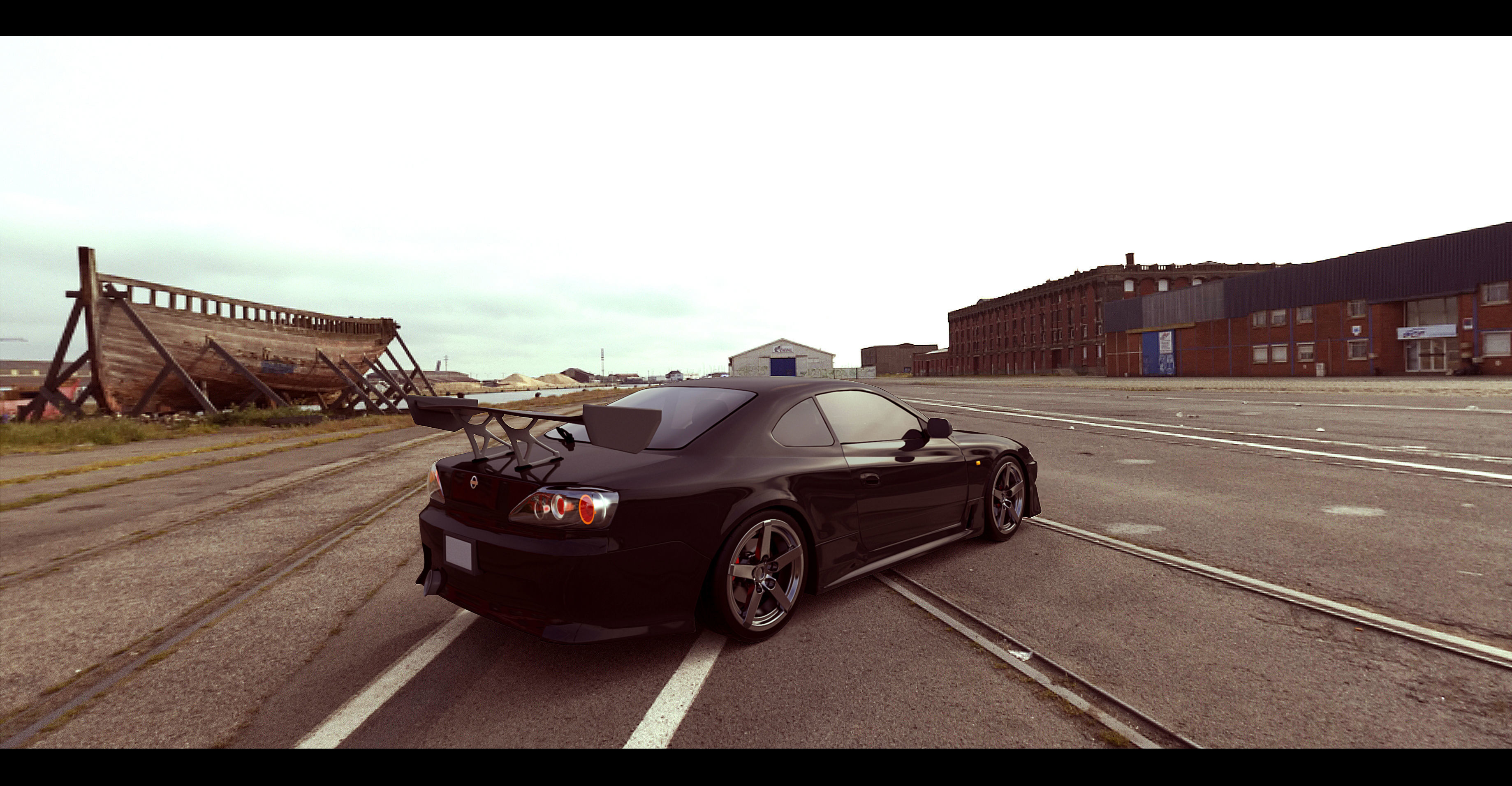 nissan silvia s15 3D model_0