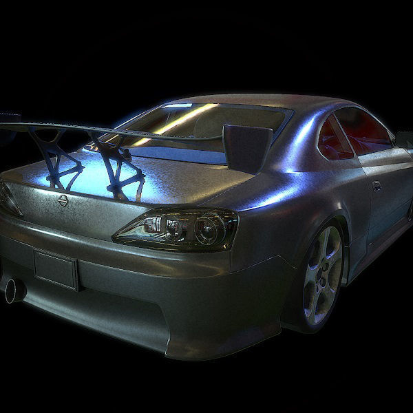 nissan silvia s15 3D model_18