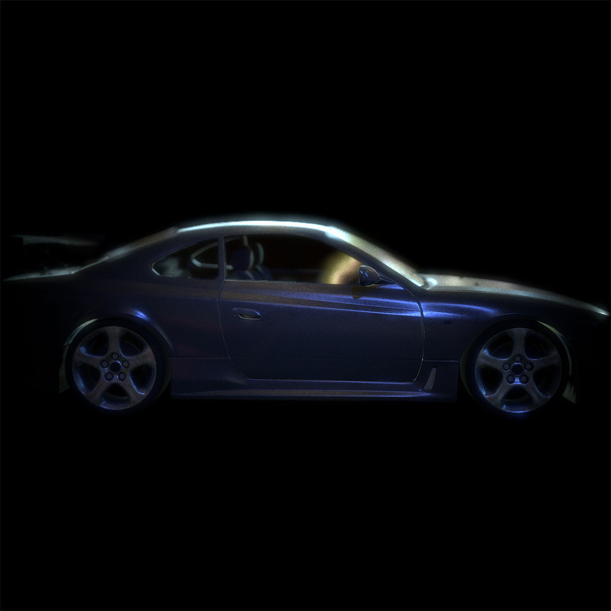 nissan silvia s15 3D model_13