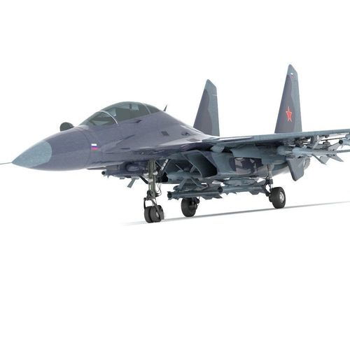 sukhoi fighter jet f15 f16 3D model