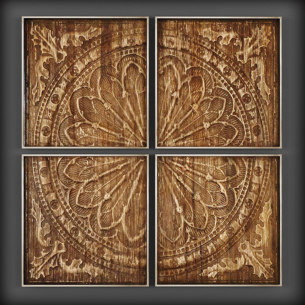 Picture Frames Low-poly 3D model_2