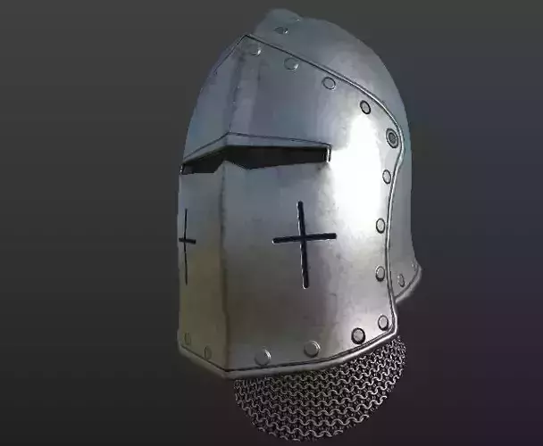 Modular Game Character Helmet