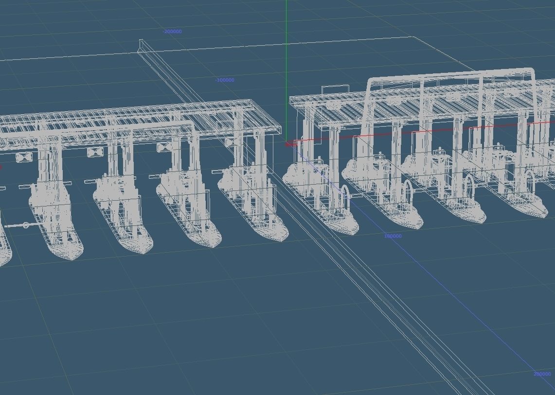 Highway Toll-Gate  3D model_8