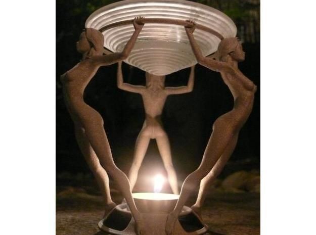 Sexy Girl Oil Warmer 3D print model_4