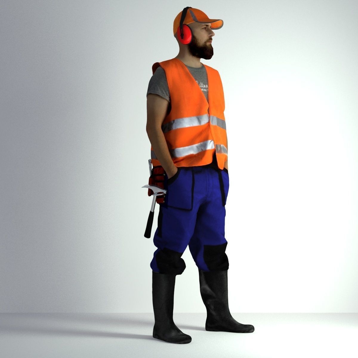 3D Scan Man Worker Safety 018 3D model_16