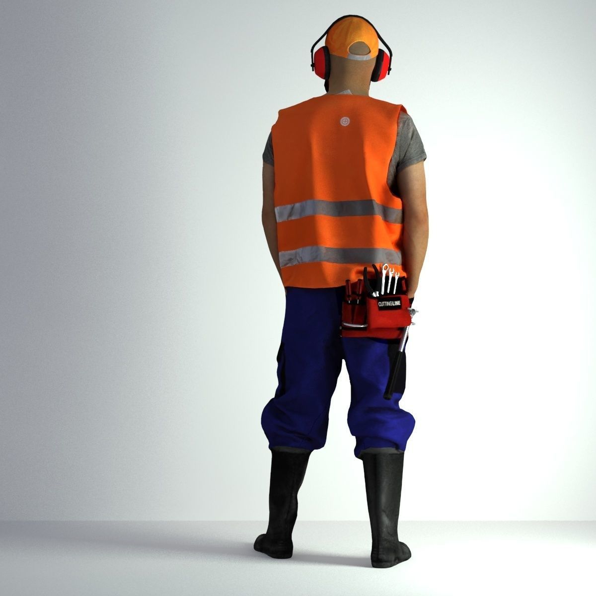 3D Scan Man Worker Safety 018 3D model_28