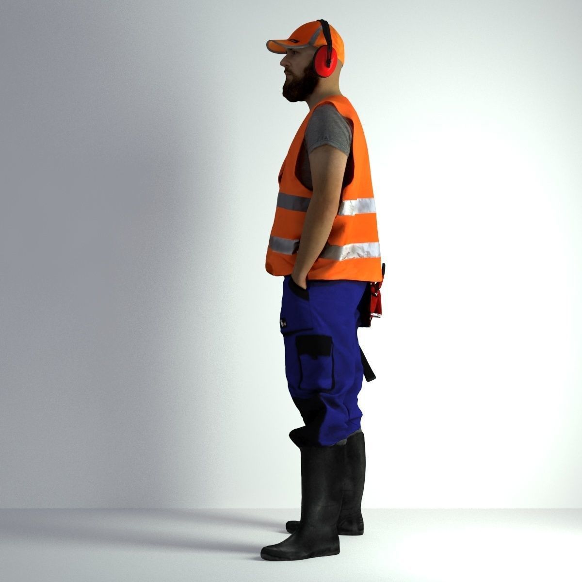 3D Scan Man Worker Safety 018 3D model_38