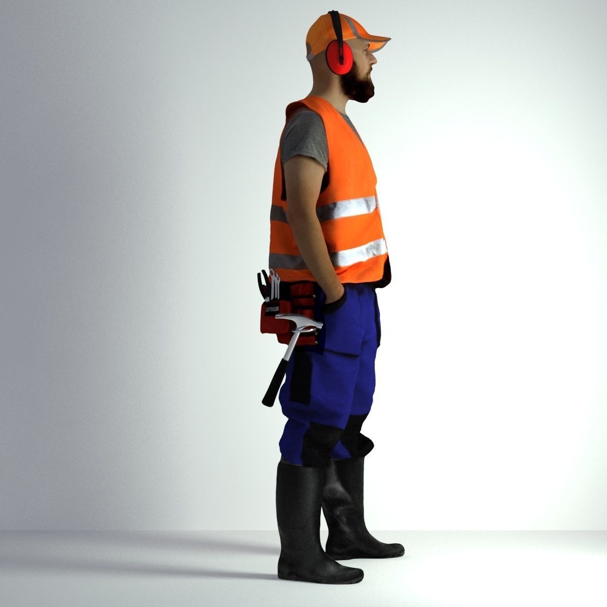 3D Scan Man Worker Safety 018 3D model_19