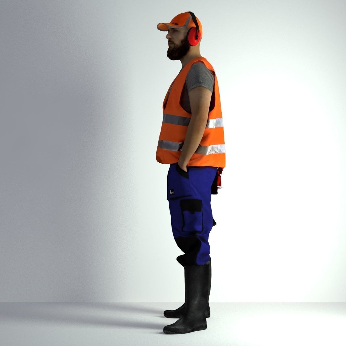 3D Scan Man Worker Safety 018 3D model_39