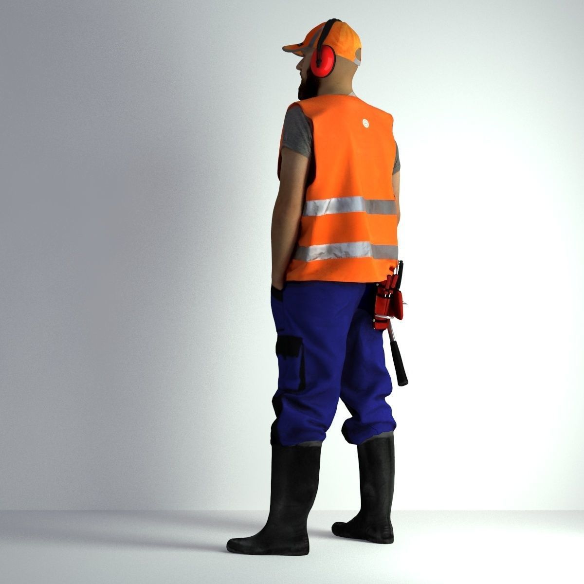 3D Scan Man Worker Safety 018 3D model_34