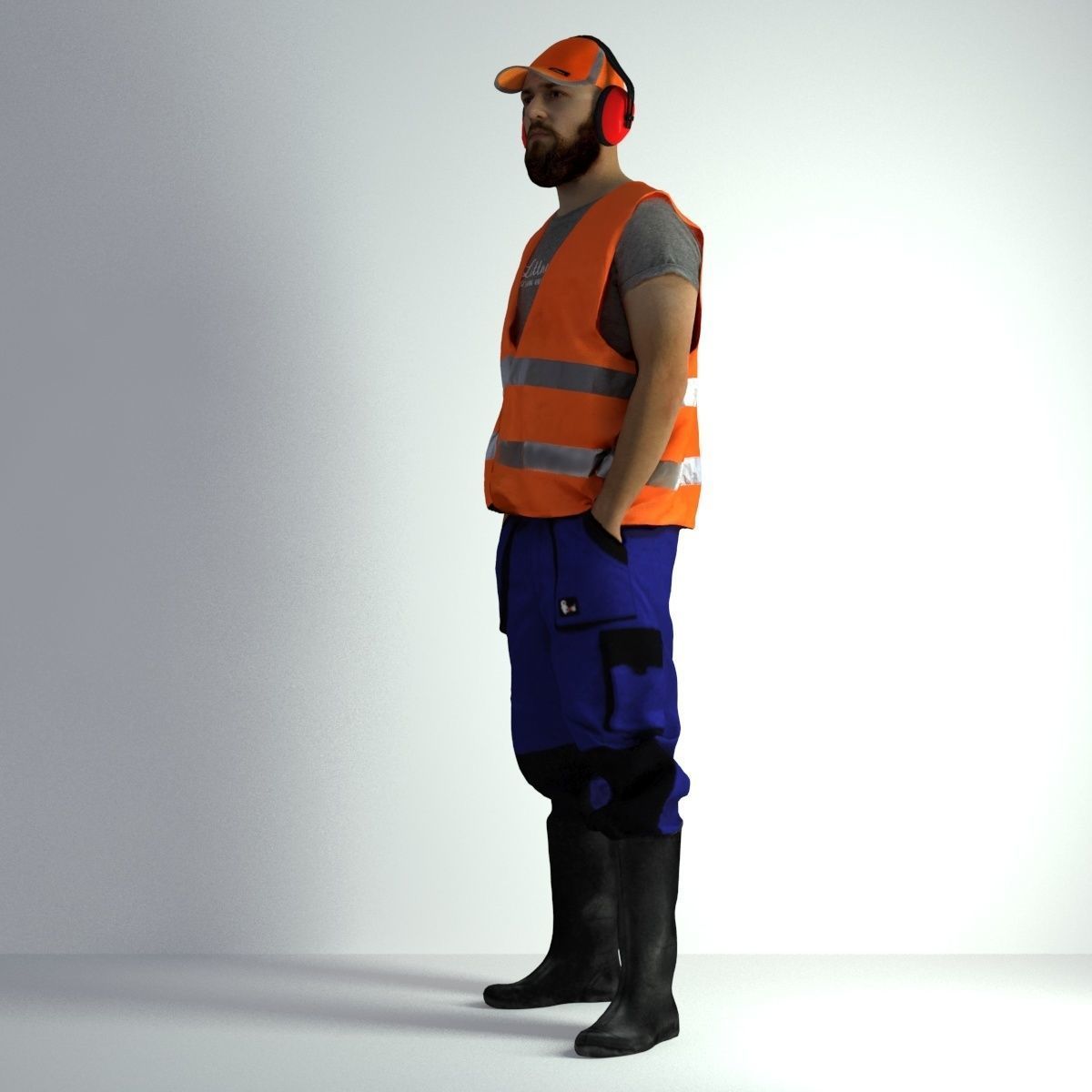 3D Scan Man Worker Safety 018 3D model_41