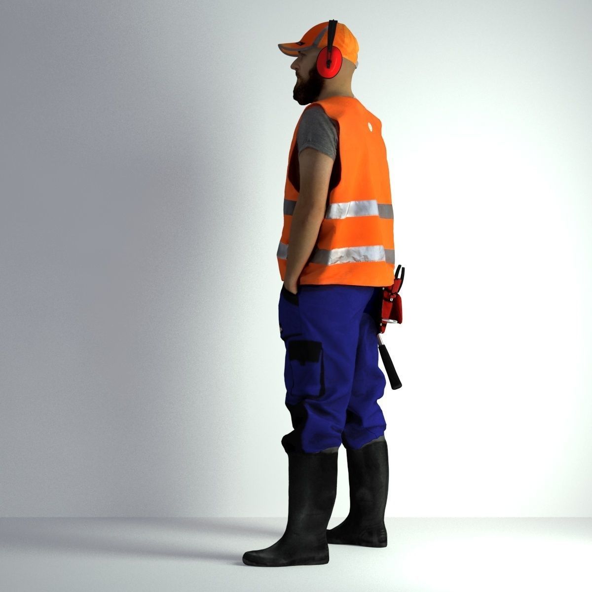 3D Scan Man Worker Safety 018 3D model_36