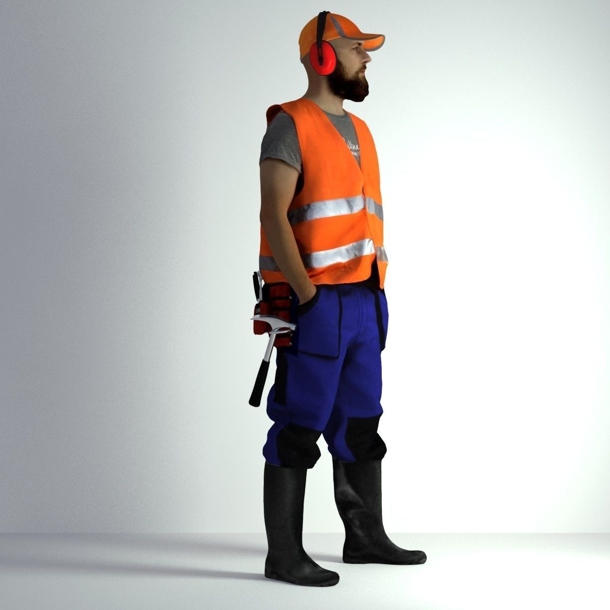 3D Scan Man Worker Safety 018 3D model_17
