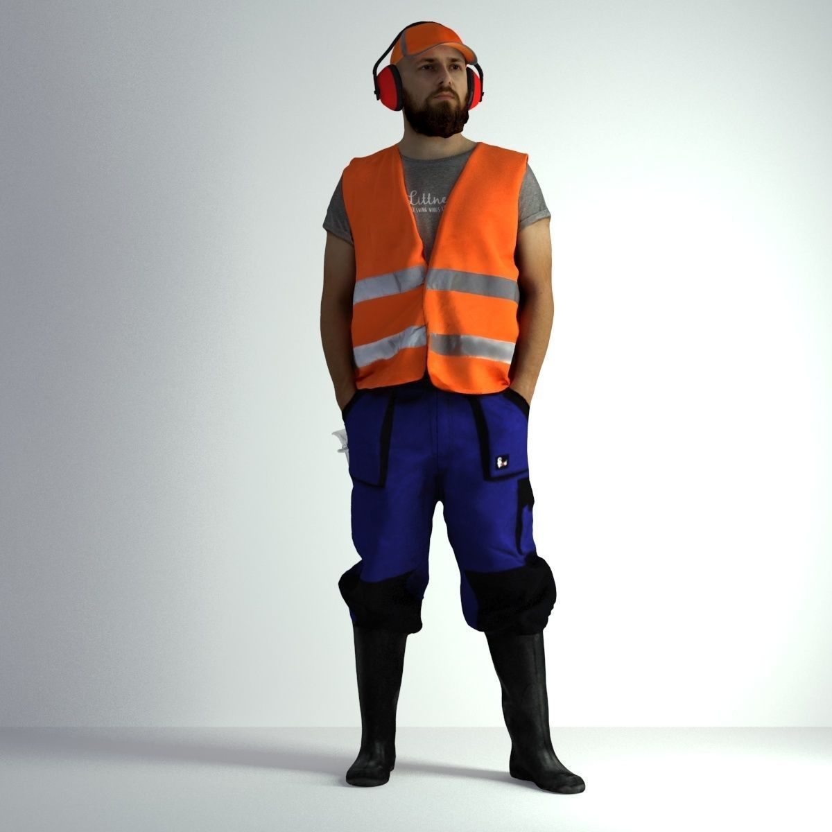 3D Scan Man Worker Safety 018 3D model_47