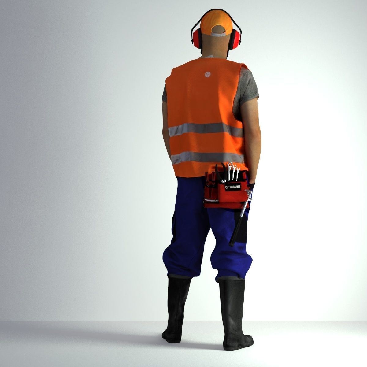 3D Scan Man Worker Safety 018 3D model_27